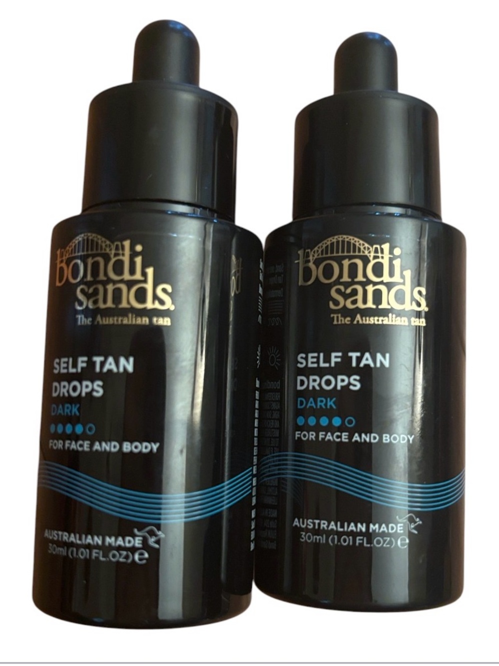 Bondi Sands Bundle | Australian Dark Tanning Self Tan Drops | Face & Body NWT 2
